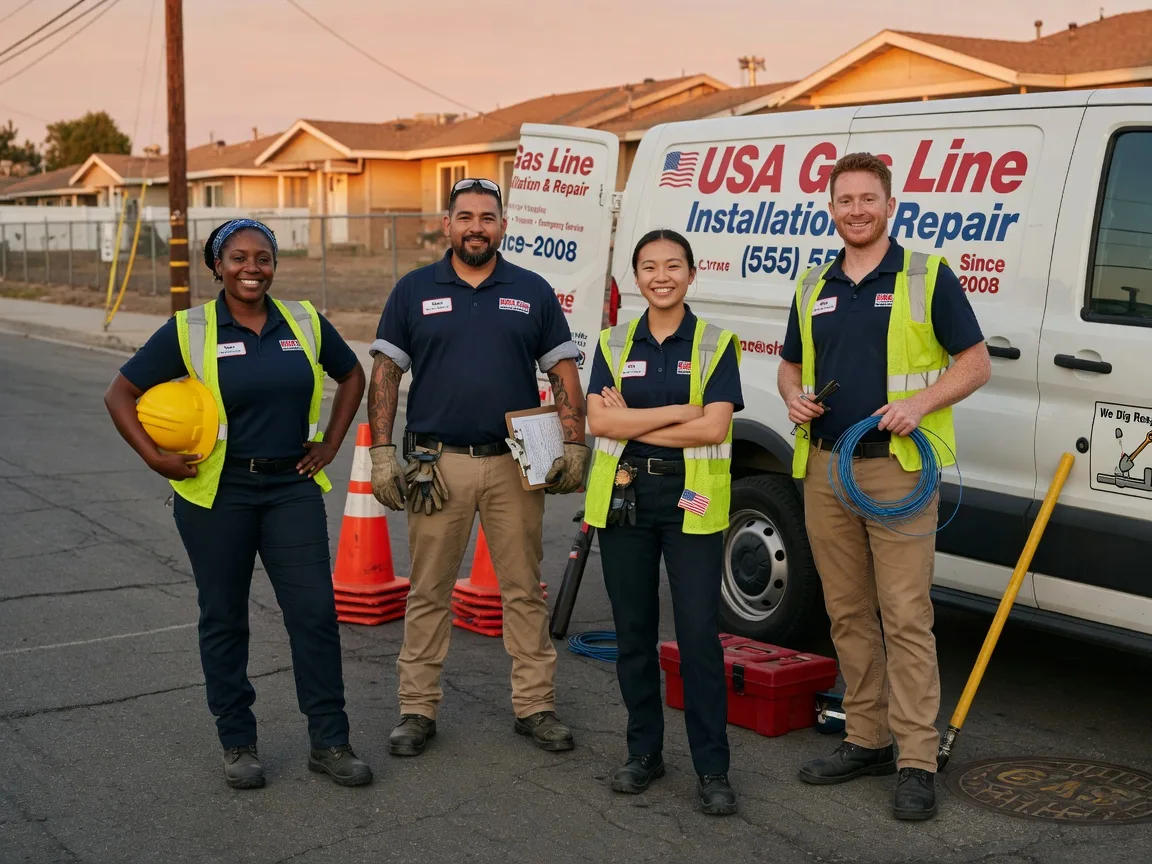 Gas Line Installation company in Huntertown, IN